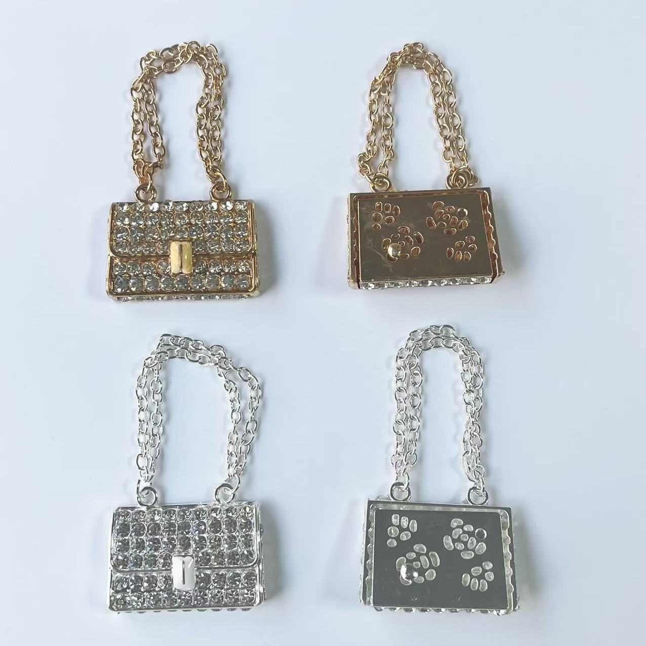 Phone Cases Junk - 4 Stücke Chic Mini Strass Handtasche
