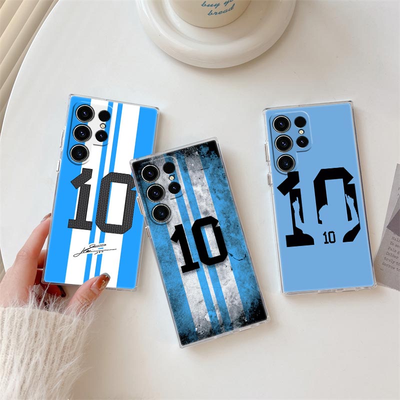 Coole Fußball Nummer 10 Transp – Phone Cases Galaxy S26 Ultra Bewertung und Preis